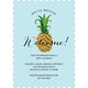 Light Blue Pineapple Moving Announcements Image 6 of 6